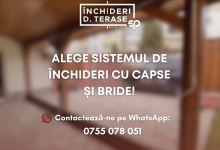 Inchideri terasa Ianca Inchideri De Terase Ianca