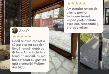 Inchideri terasa Ianca Inchideri De Terase Ianca